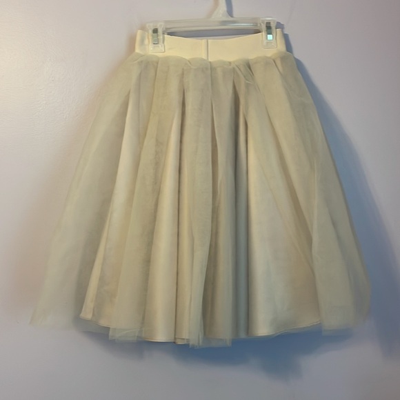 Bliss Tulle Ashley Cream Off White Tulle Skirt size XS - Picture 8 of 14